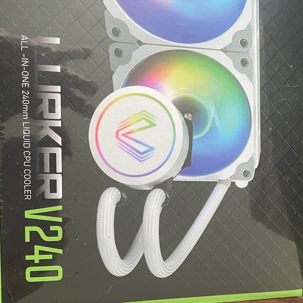 Etro V240 RGB Liquid CPU Cooler - White  never opened and sealed - Picture 3 of 7